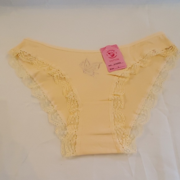 Lace Cotton Panties 6 Pair #006 - Picture 5 of 8